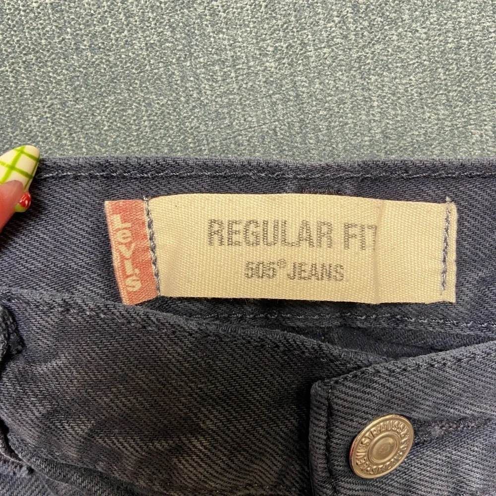 VTG Levi's 505 Jeans Mens 36x30 Navy Blue Denim Straight Leg Regular Fit  Wash